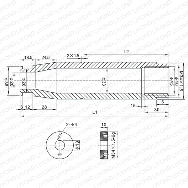 630A isolating contact arm for vacuum circuit breaker LYB208-LYB211