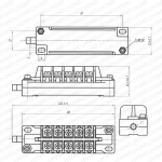 Electric switch for vacuum circuit breaker FK10-II-50
