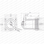 12kv spout contact box KYN28 cabinet LYC232