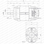 AC/DC Motor for High Voltage Vacuum Circuit Breaker