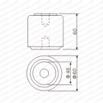 SEΦ60*60 low voltage busbar insulators